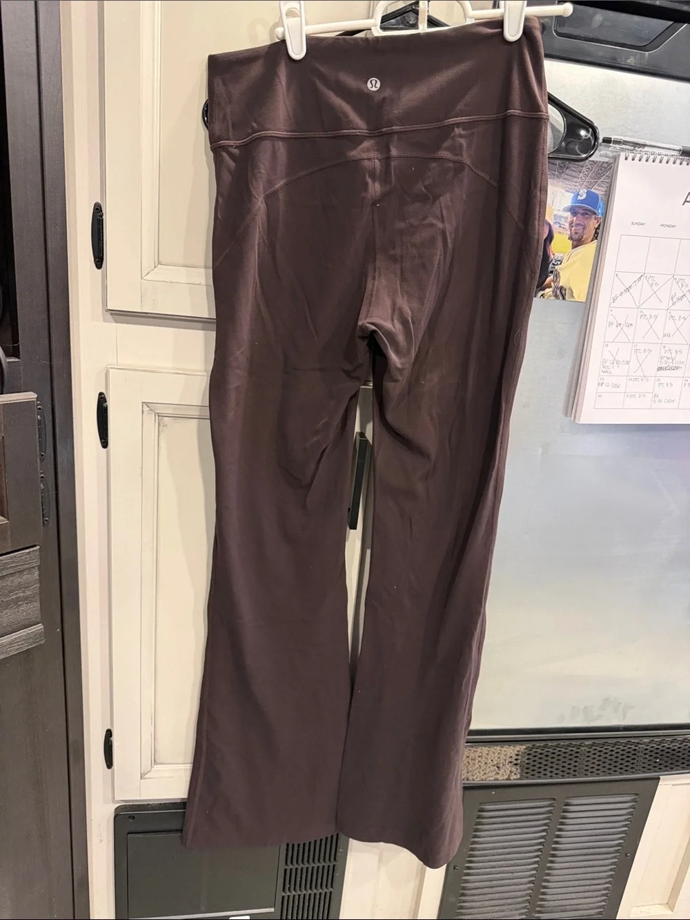lululemon athletica Chocolate Brown High-Rise Flare Leggings